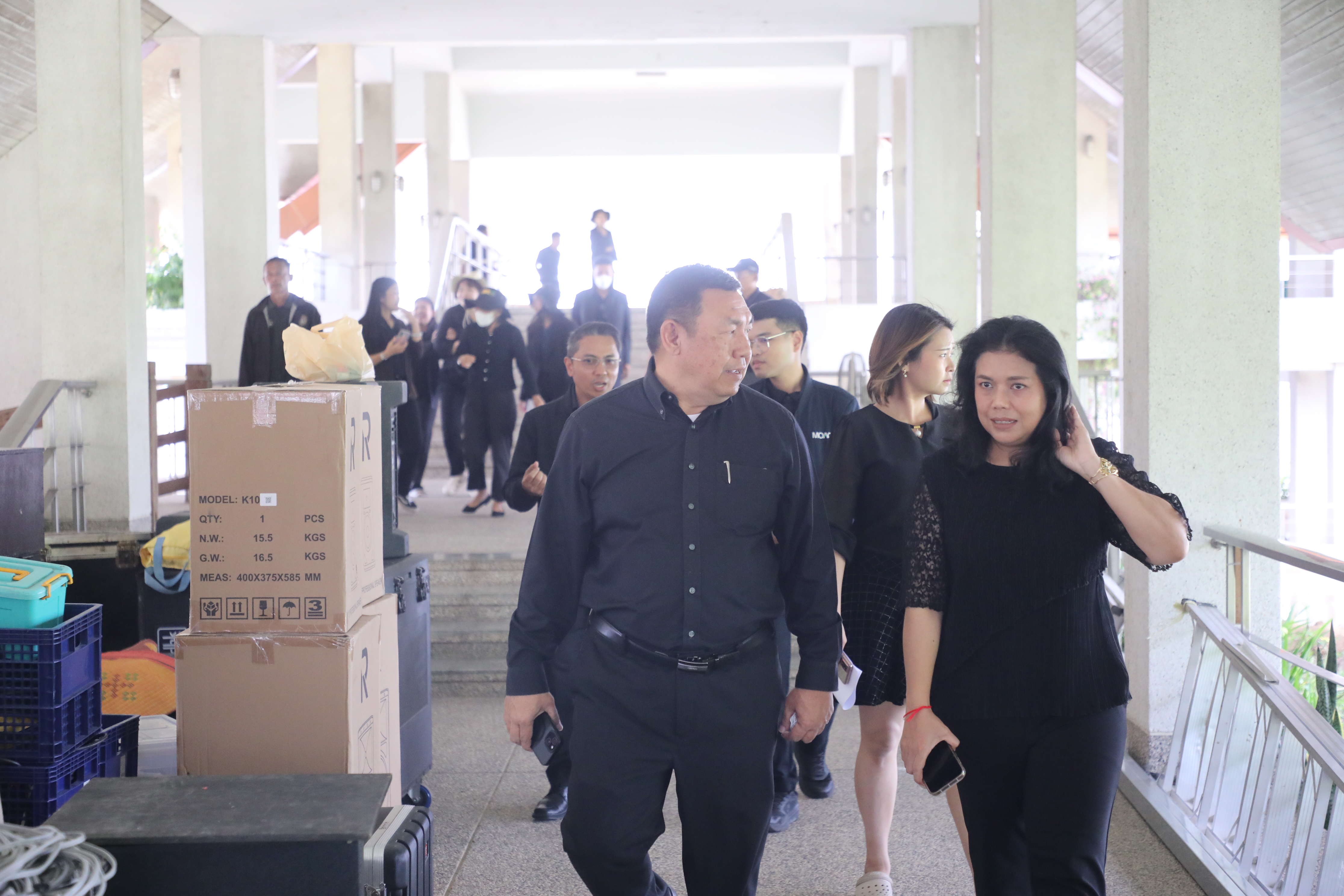 title - เลขาธิการ ส.ป.ก. นายเศรษฐเกียรติ กระจ่างวงษ์ ลงตรวจความเรียบร้อยของงาน 